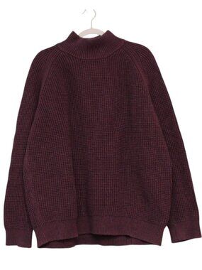 LL Bean Men's Sweater Size XL Chunky Knit Organic Cotton Preppy Casual Outdoor